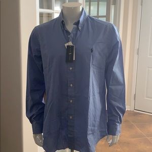 Ralph Lauren Cotton Stretch Button Down Shirt